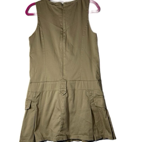 The Children's‎ Place Khaki Jumper Dress M3gan Megan Size 6X-7 new with flaw - Picture 3 of 15